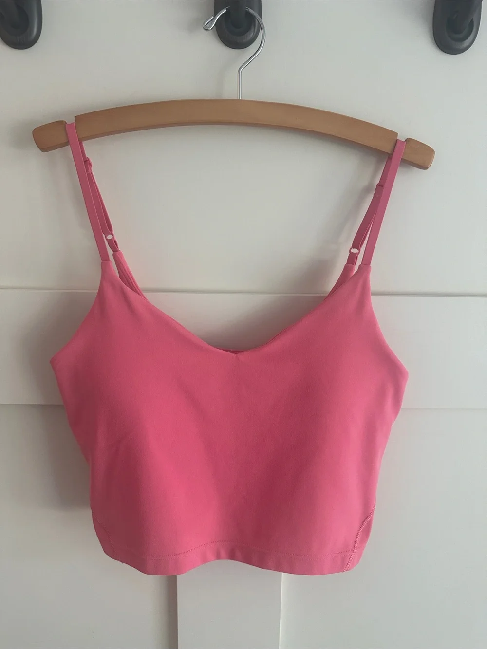 Lululemon Align Cropped Cami Tank Top Sakura Pink - Size 6